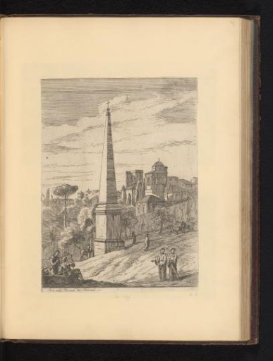 City View with an Obelisk