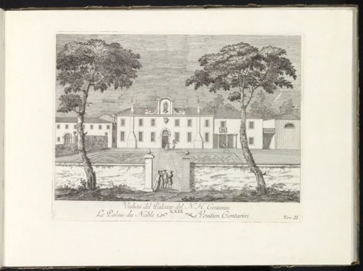 Palace of the Noble Mr. Contarini on the Brenta
