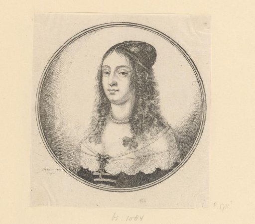 Woman with a Low Bodice and a Pearl Necklace