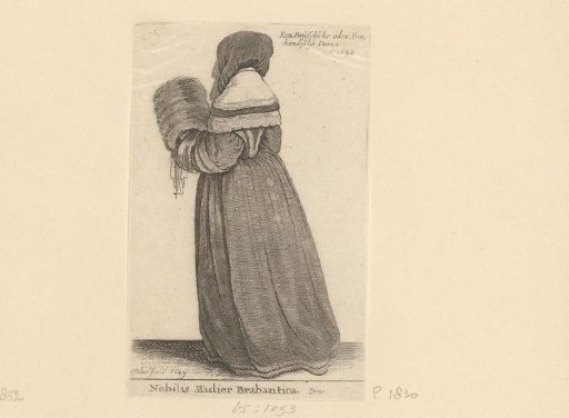 Woman in the Costume of Brabant
