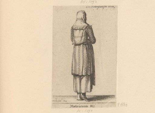 Woman in the Costume of the Mátra Mountains