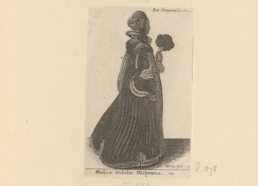 Woman in traditional dress from Spain