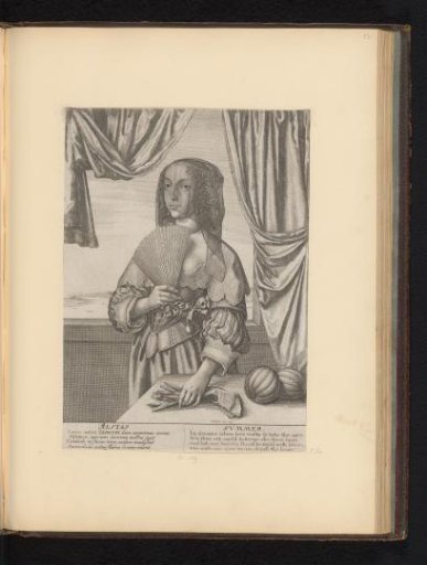 Woman as an allegory of Summer