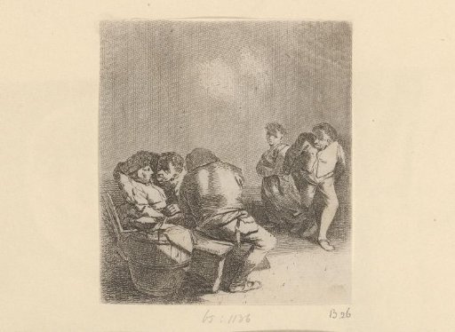 Five Figures in a Tavern