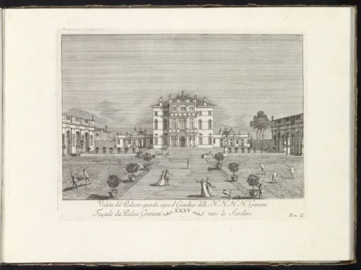 Palace and Gardens of the Noble Mr. Grimani