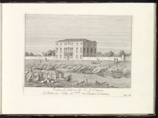 Palace of the Noble Mr. Contarini on the Brenta