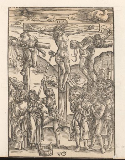 Christ on the Cross is Offered the Sponge