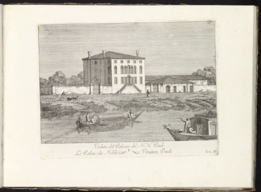Palace of the Noble Mr. Priuli on the Brenta