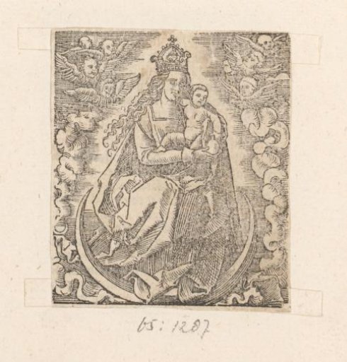 Mary with the Christ Child on the Crescent Moon