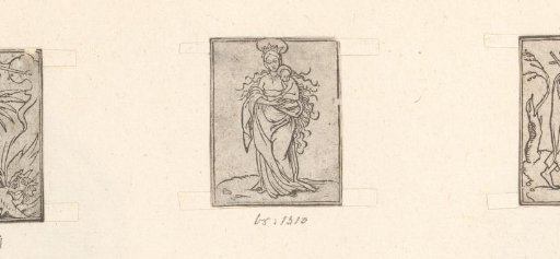 Mary as Queen with the Christ Child on Her Arm