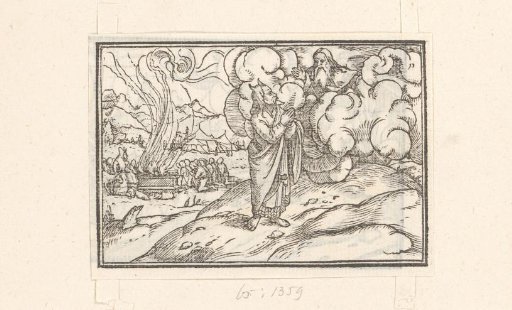 Moses Instructs the Israelites on Burnt Offerings