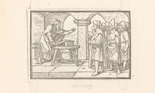 Moses Instructs the Israelites in the Laws