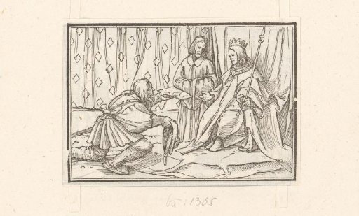 Envoy of King Hiram with a Message for Solomon