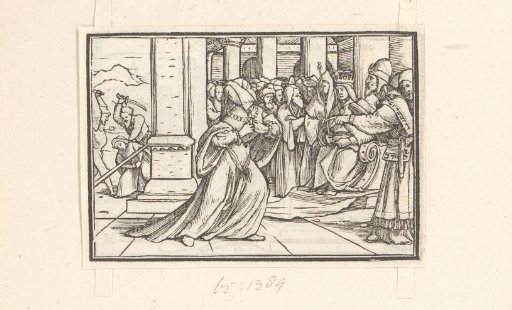 Athaliah Tears Her Clothes Before the High Priest