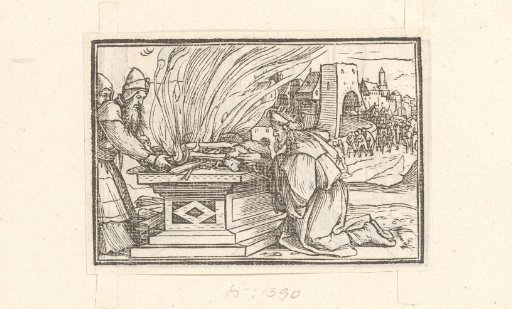 Pagan Sacrifice of King Ahaz