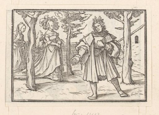 A Man Seduced by a Frivolous Woman