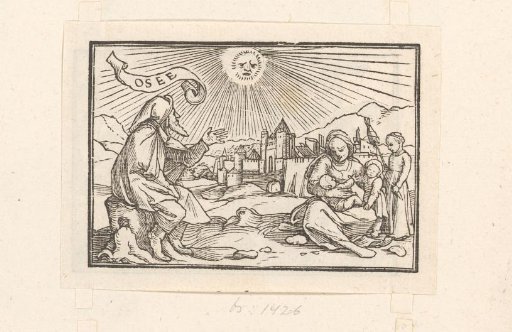 Hosea with His Wife and Three Children