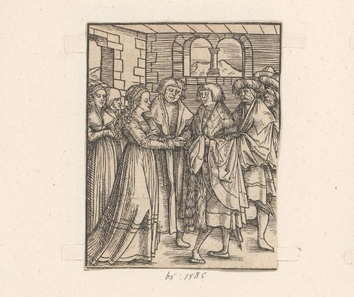 Bridget of Sweden marries her husband