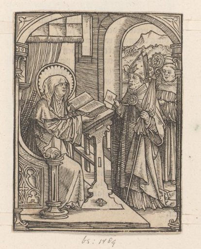 Bishop visits Saint Bridget of Sweden