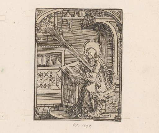 Saint Bridget of Sweden receives a revelation