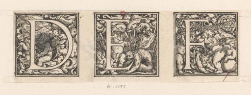 Initials D, E and F