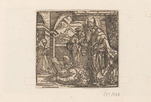 Saint Maternus of Trier Heals a Man