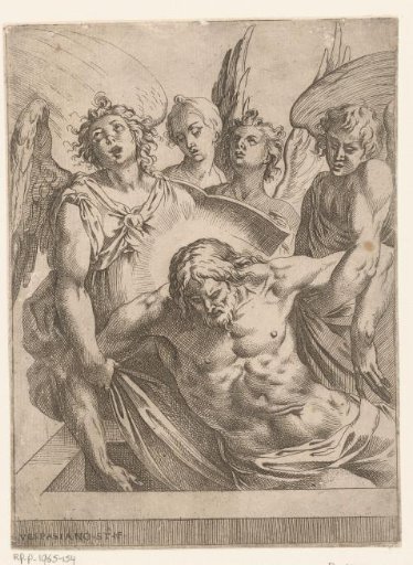 Angels with the body of Christ