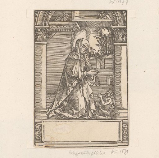 Saint Odilia Releases Her Father's Soul from Purgatory