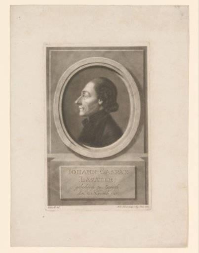 Portrait of Johann Caspar Lavater