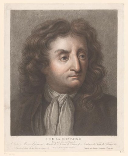 Portrait of Jean de La Fontaine