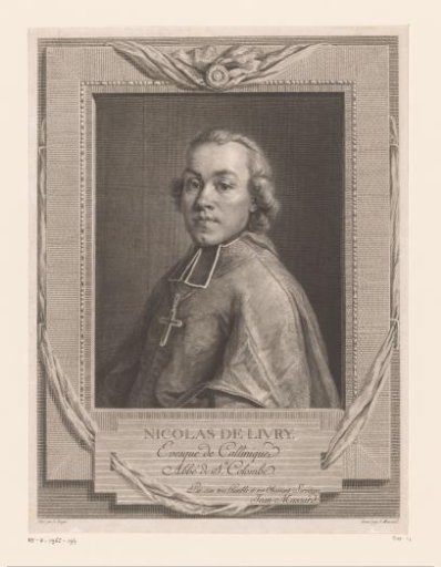 Portrait of Nicolas La Pinte de Livry
