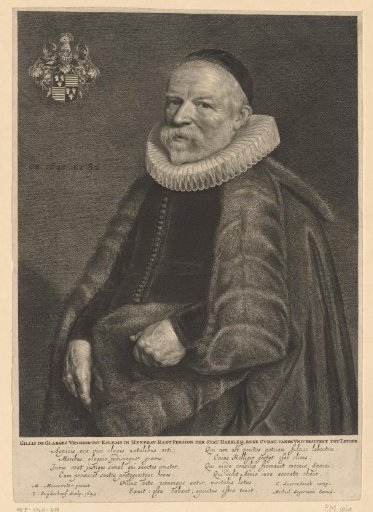 Portrait of Gillis de Glarges at the age of 82