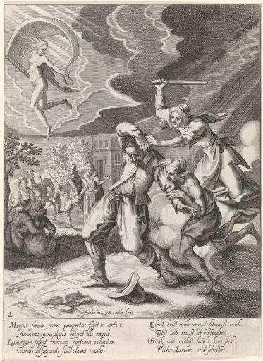 The Prodigal Son Squandering His Money