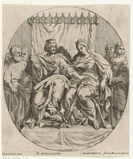 Solomon and Bathsheba on the Throne