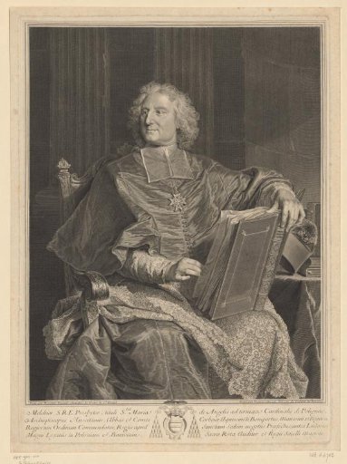 Portrait of Melchior de Polignac