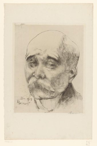Portrait of Georges Clemenceau