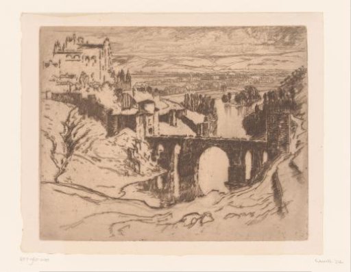 Bridge of Alcántara in Toledo