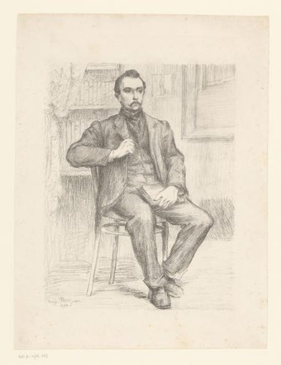 Portrait of Maurice Maeterlinck