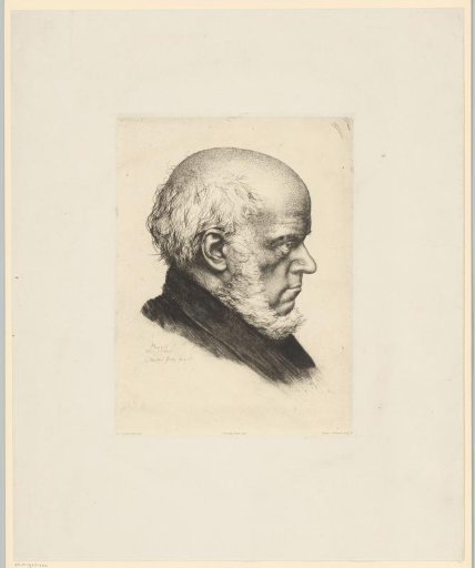 Portrait of Adolf Menzel