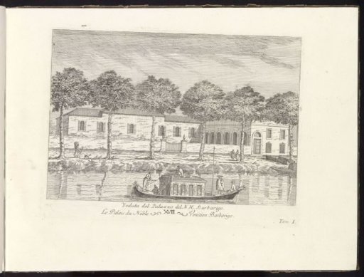 Palace of the N. H. Barbarigo on the Brenta
