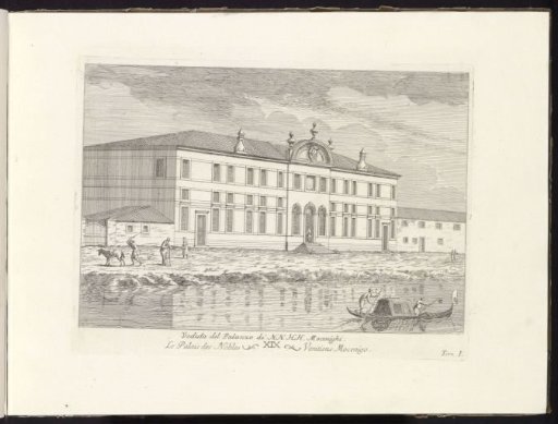 Palace of the N. N. H. H. Mocenighi on the Brenta