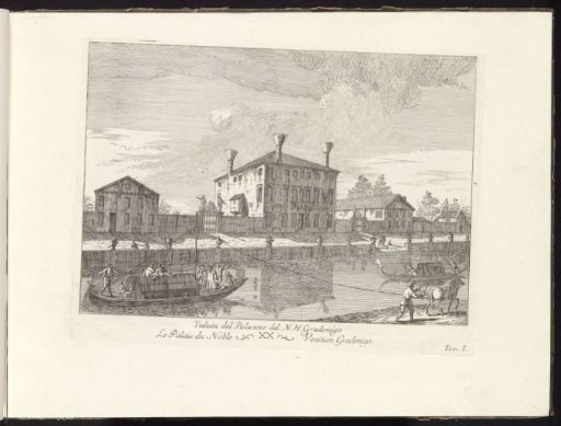 Palace of the N. H. Gradenigo on the Brenta