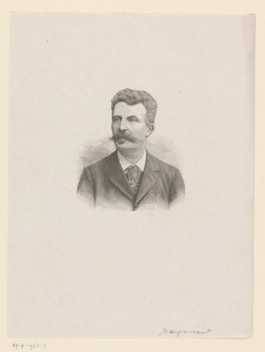 Portrait of Guy de Maupassant