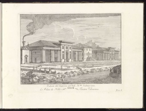 Palace of the Nob. H.mo Valmarana on the Brenta