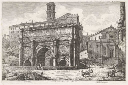 Arch of Septimius Severus in Rome