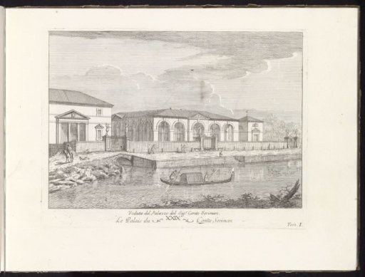 Palace of the Signore Conte Serimari on the Brenta
