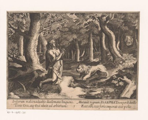 Saint Josaphat as a hermit