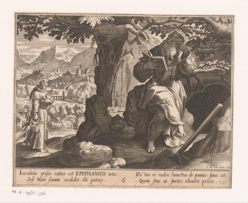 Epiphanius as a hermit