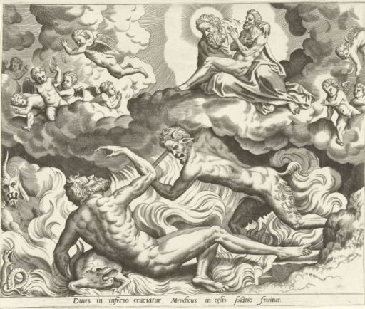 Lazarus in Heaven and the Rich Man in Hell