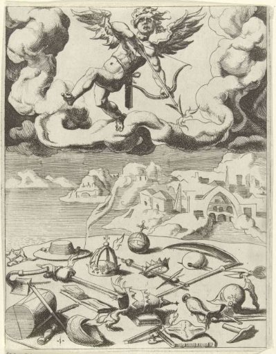 Sensual love conquers earthly pursuits